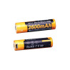 Pila Recargable Mini Usb 18650 3.6V 2600 Mah Fenix