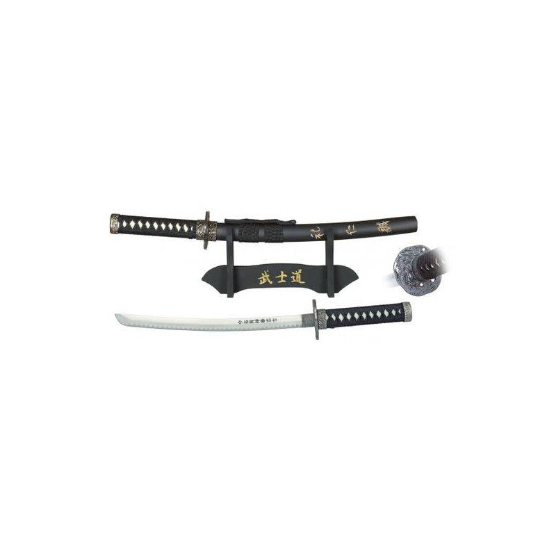 KATANA TOLE10. PIÉDESTAL. LAME 27 CM