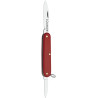 Navaja Inox 2 Hojas 8 cm Roja 3Claveles