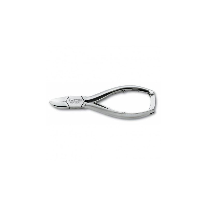 Alicate Pedicuro Mach.Inox.14.5 cm D 3Claveles