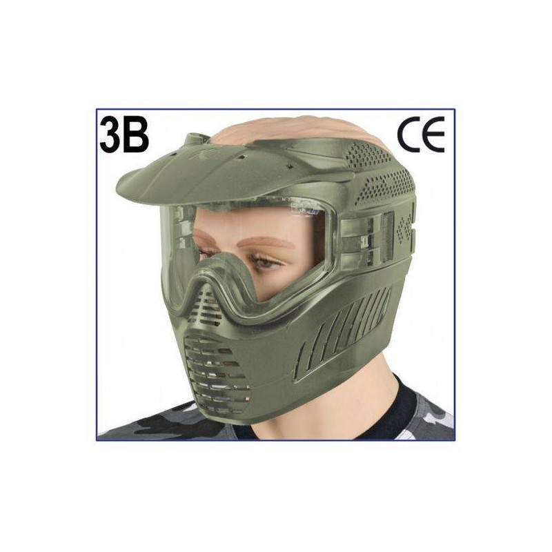 GXG PAINTBALL MASKE. GRÜN