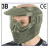 MASCARA PAINTBALL GXG. COLOR: VERDE