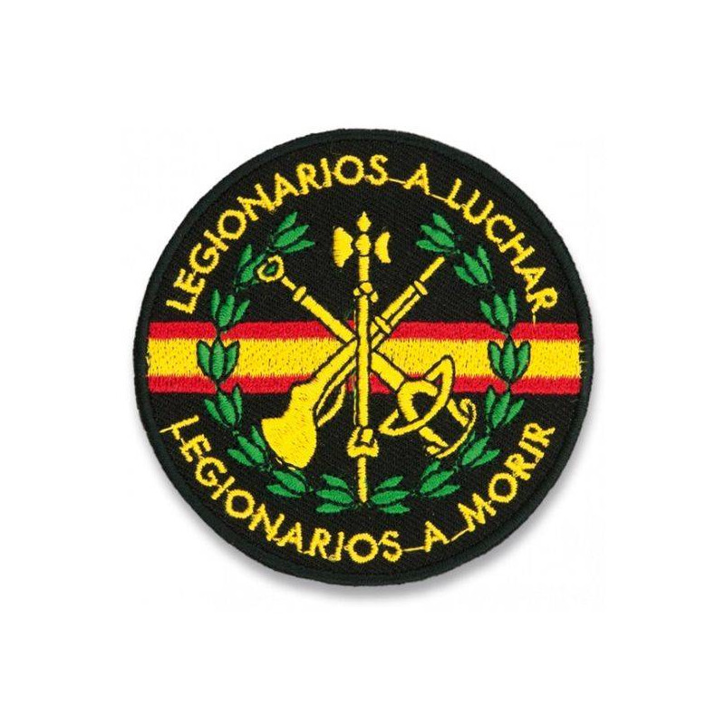PARCHE LEGIONARIOS A MORIR