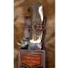 CUCHILLO DE LUJO RINOCERONTE AFRICAN SAFARI MUELA