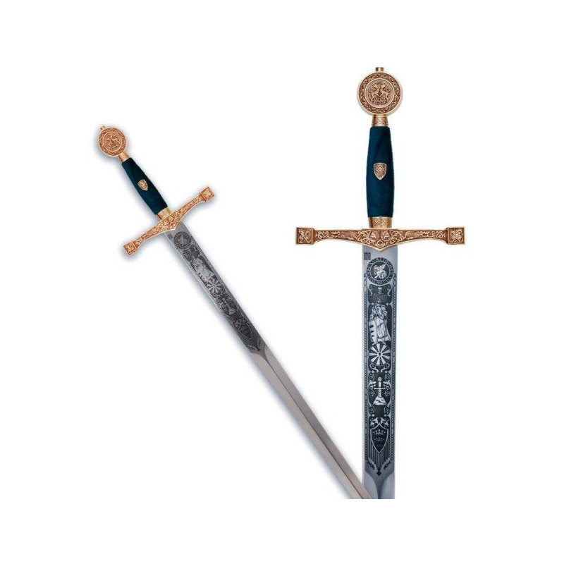 EXCALIBUR ESPADA DE OURO REI ARTHUR