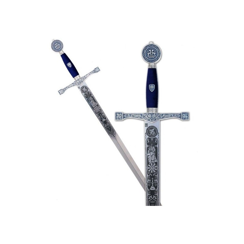EXCALIBUR SPADA D'ARGENTO RE ARTÙ
