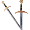 ESPADA ROBIN HOOD ORO COLECCIÓN GRABADO PROFUNDO