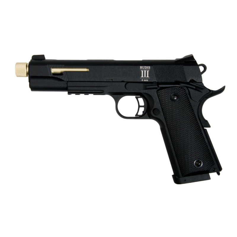 Co2 Blow Back Rudis Gold Secutor Armi Pistola