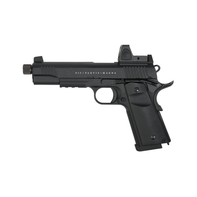 Pistolet Co2 Blow Back Rudis Magna XII Black Secutor Arms