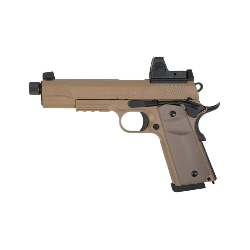 Pistola Scarrellante Co2 Rudis Magna Vii Tan Secutor Arms