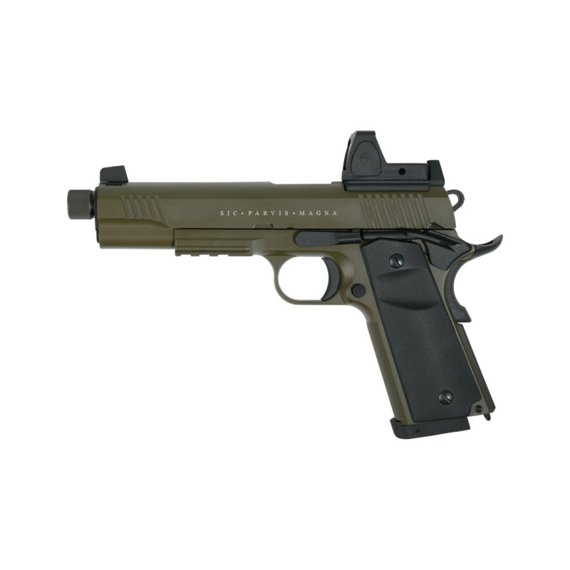 Pistola Co2 Blow Back Rudis Magna Xiv Od Secutor Arms
