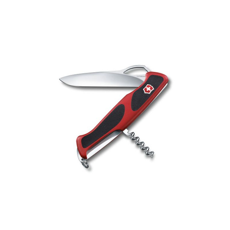 CANIVETE SUÍÇO VICTORINOX RANGERGRIP 63. VERMELHO