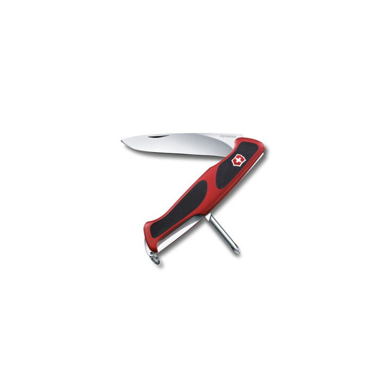 CANIVETE SUÍÇO VICTORINOX RANGERGRIP 53. VERMELHO