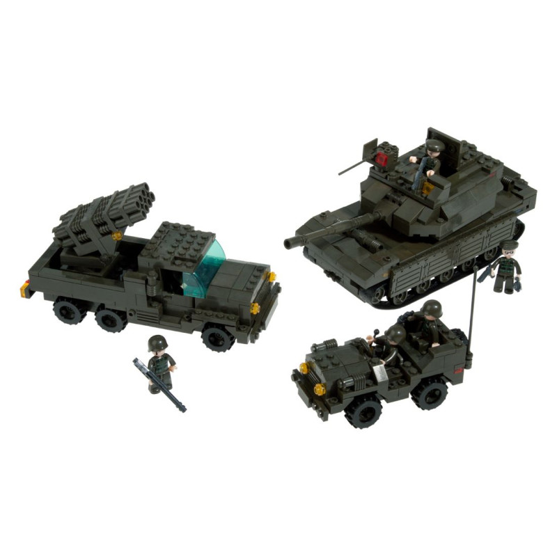 Combat Forces 602 Pcs Sluban