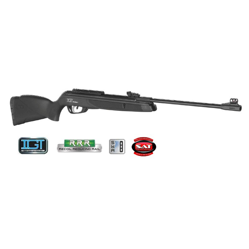 CARABINE À AIR COMPRIMÉ GAMO NOIR 1000 IGT CALIBRE 5.5 MM