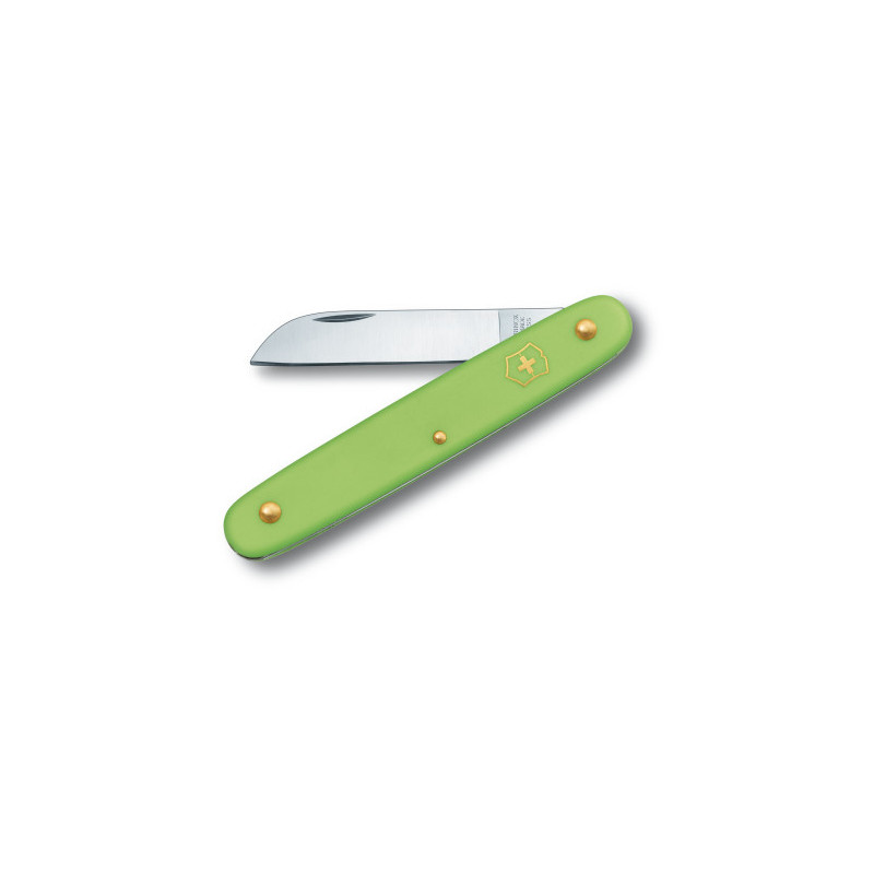COUTEAU À FLEURS VICTORINOX 39050. VERT