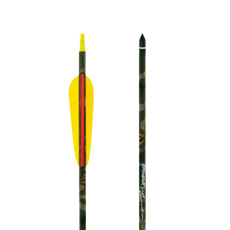 Flecha Carbon Multicapa Camo 78 cm blister 5 unidades