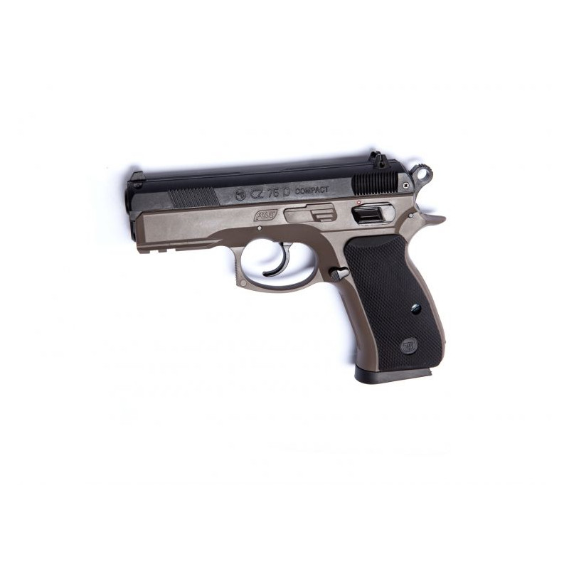 Pistola a spruzzo CZ 75D Compact FDE Duotone - molla da 6 mm