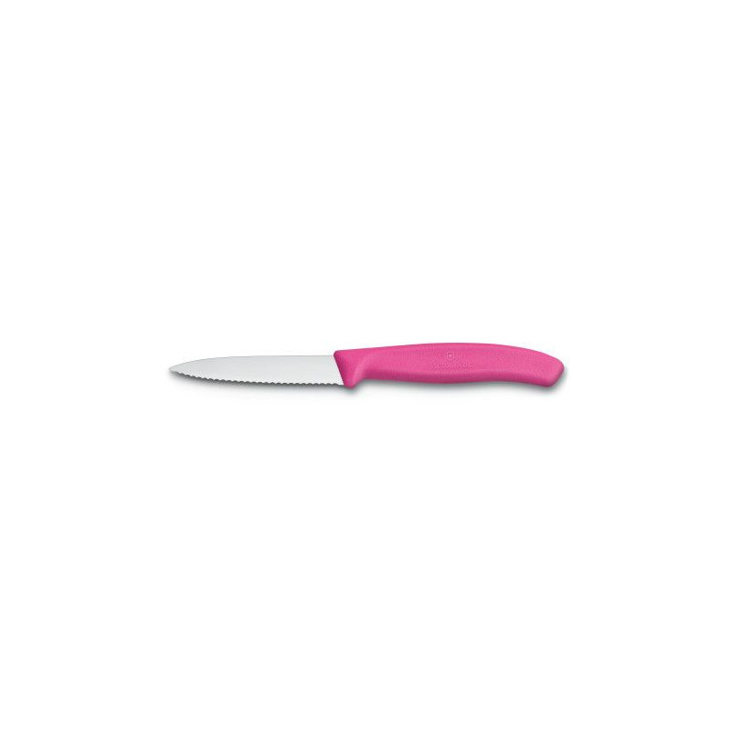 COLTELLO PER VERDURE VICTORINOX 6.7636.L115. ROSA