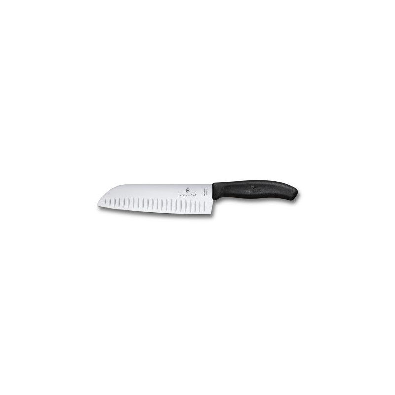 VICTORINOX SANTOKU COUTEAU SUISSE 6.8523.17 NOIR