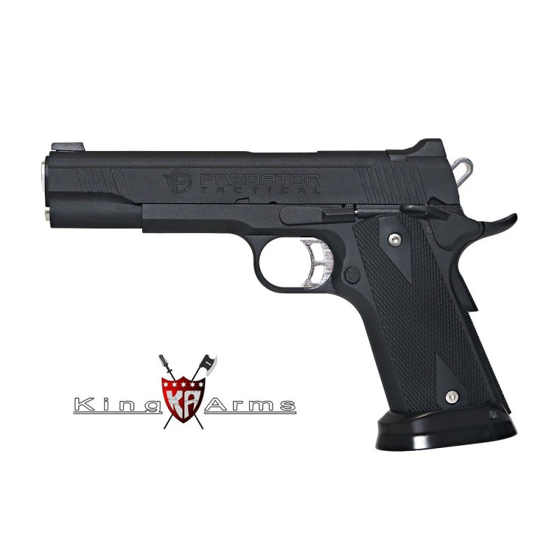 Pistola KING ARMS Predator Iron Shrike Nero - 6 mm GBB
