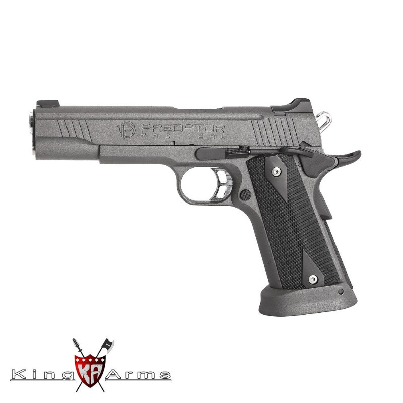 KING ARMS Predator Iron Shrike Urban Graue Pistole - 6 mm GBB