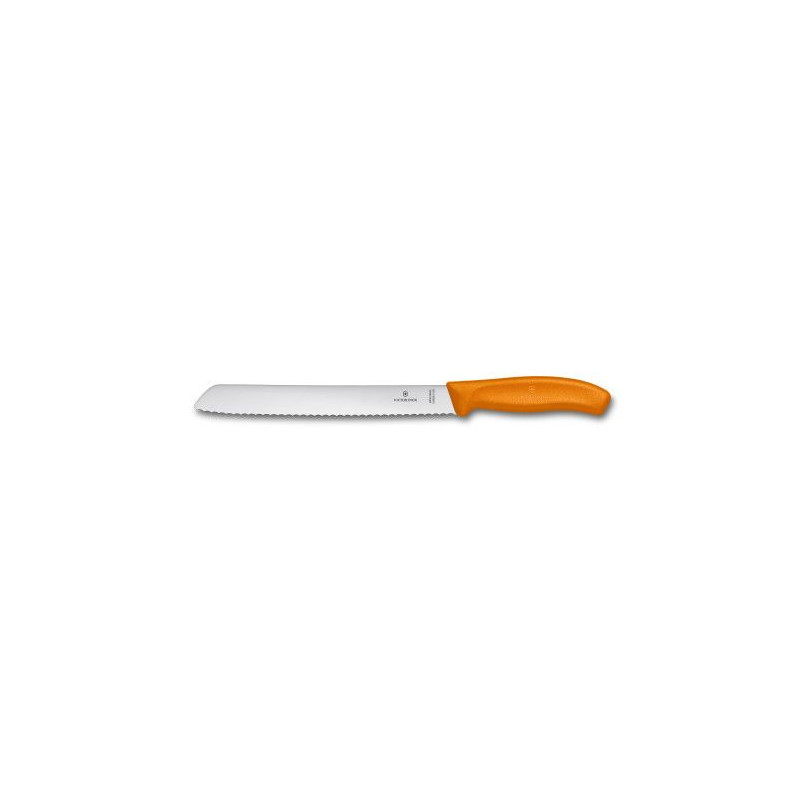 SCHWEIZER BROTMESSER VICTORINOX 6.8636.21L9B ORANGE