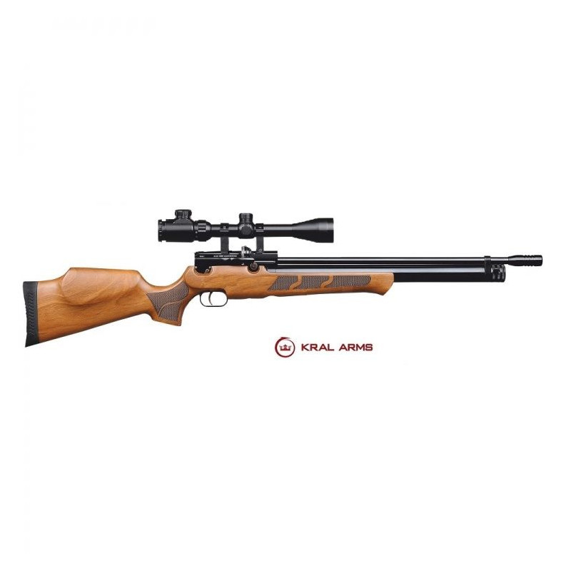 PCP KRAL Puncher Carabine Bois 5.5 mm - 24 Joules