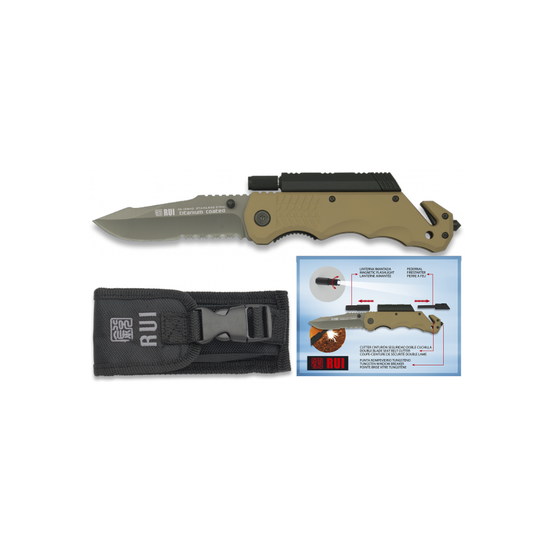 COUTEAU DE SAUVETAGE RUI PRO 19540