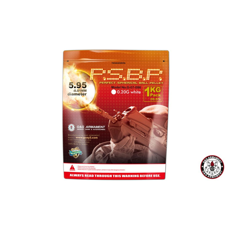 PERFEITO BB 0.20G 1KG BRANCO G&G (G-07-096)