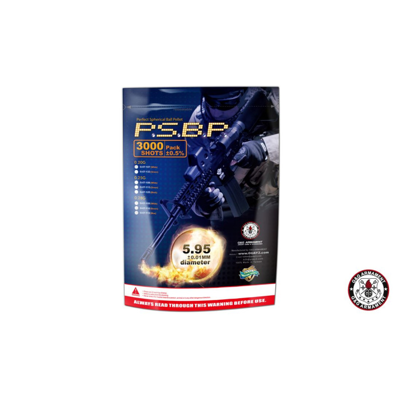 BB PERFETTO 0.20G 3000BB BIANCO G&G (G-07-107)