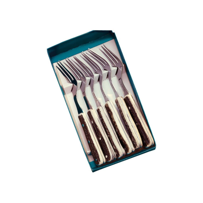 JOKER FOURCHETTE AVEC POING EN BOIS DE CERF