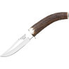 CUCHILLO DE MONTE CON PUÑO PUNTA DE CIERVO Y HOJA