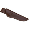 CUCHILLO DE MONTE ENTERIZO CON CACHAS DE OLIVO Y H