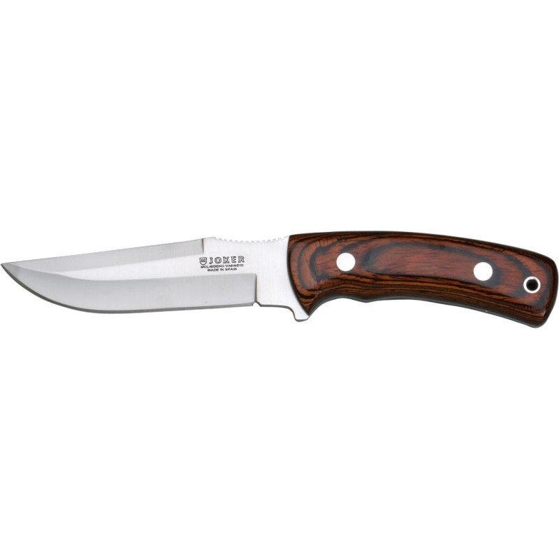 FIST RED BLADE KNIFE WOOD 13CM INOX440