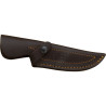CUCHILLO DE MONTE ENTERIZO CON CACHAS DE OLIVO Y H