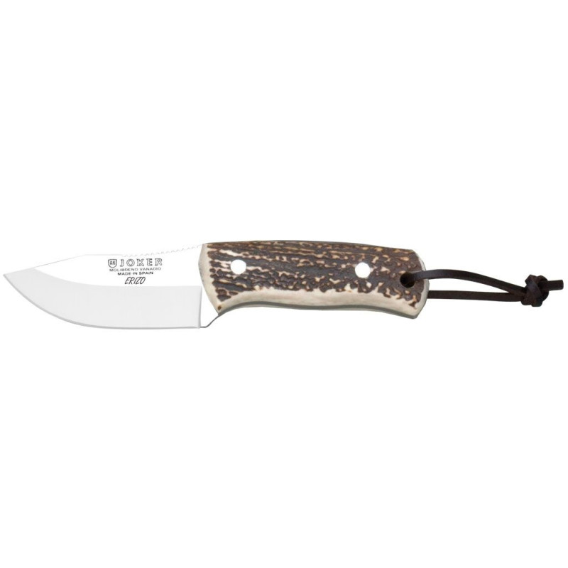 STAG HONRN HANDLE 7,5 CM STAINLESS STEEL SKINNER FIXED BLADE KNIFE