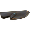 CUCHILLO DESOLLADOR CON CACHAS EN MADERA DE OLIVO