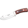 CUCHILLO DESOLLADOR CON VIROLA CACHAS EN MADERA RO