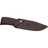 CUCHILLO MONTERO ENTERIZO CON CACHAS EN ASTA DE CI