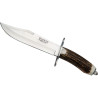 CUCHILLO BOWIE CON PUÑO DE CIERVO Y HOJA DE 20 CM.