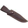 CUCHILLO BOWIE CON PUÑO DE CIERVO Y HOJA DE 20 CM.