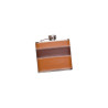 LICORERA 5OZ INOX FORRADA CON PIEL