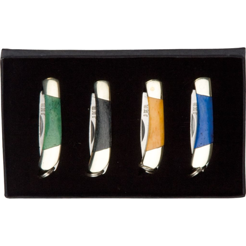 SET 4 MINIATURAS VIR.LATON CACHA HUESO