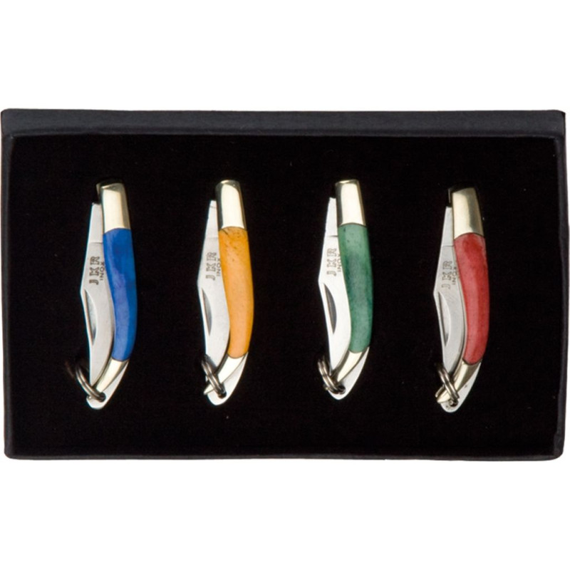 SET 4 MINIATURAS VIR.LATON CACHA HUESO