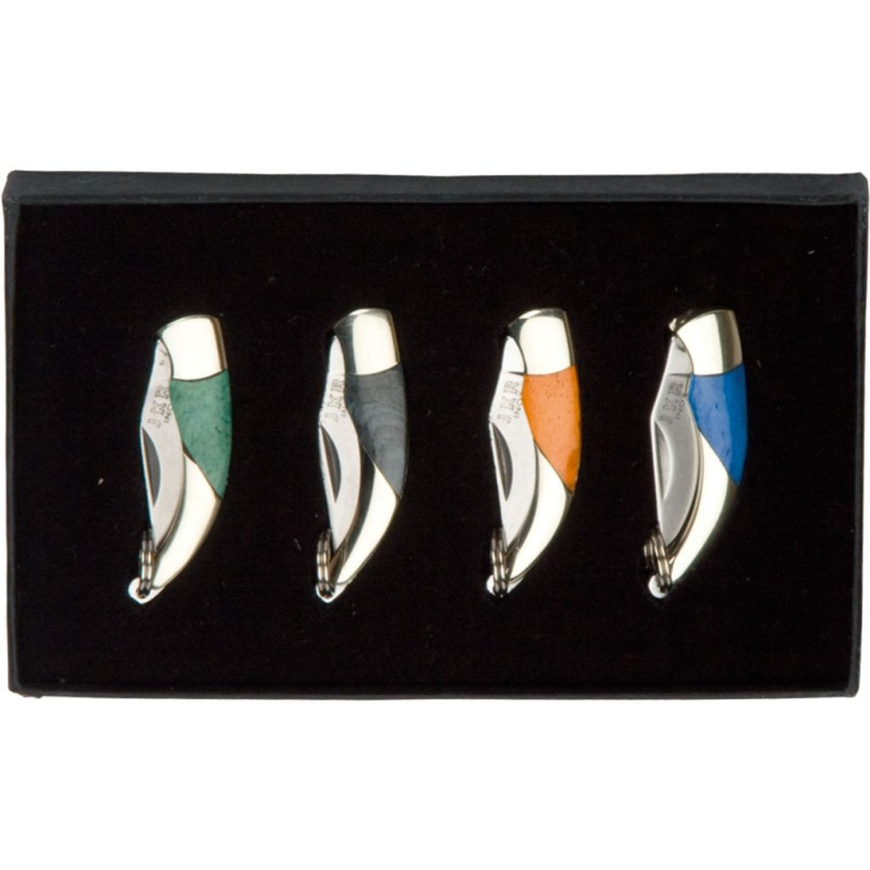 SET 4 MINIATURAS VIR.LATON CACHA HUESO