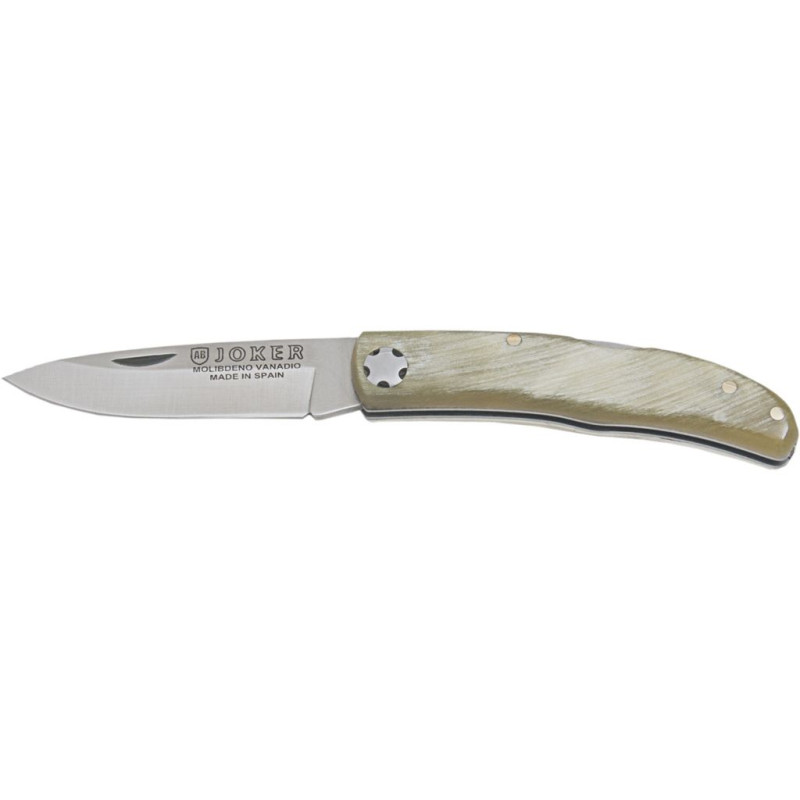 ALBACETE JOKER COUTEAU DE SETTER, CORNE DE TAUREAU ET LAME DE 6,5 CM
