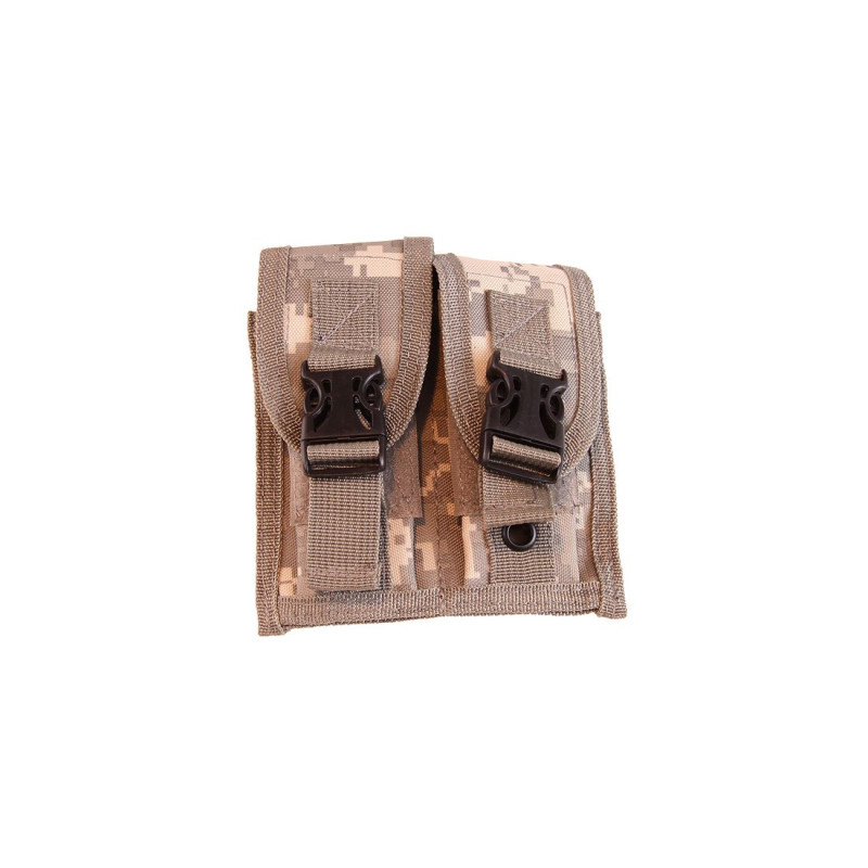 PORTE-2 CHARGEURS MOLLE ACU CLIP CLOSURE