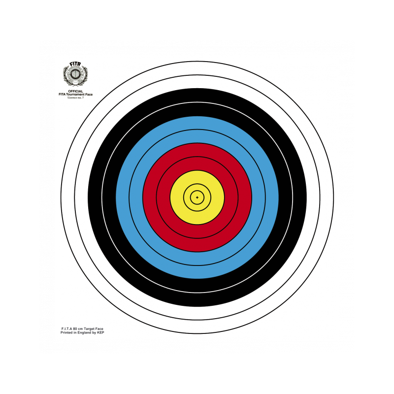 FITA diana papier. 80 cm