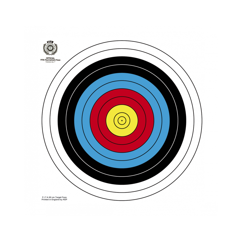 papel diana FITA. 60 cm